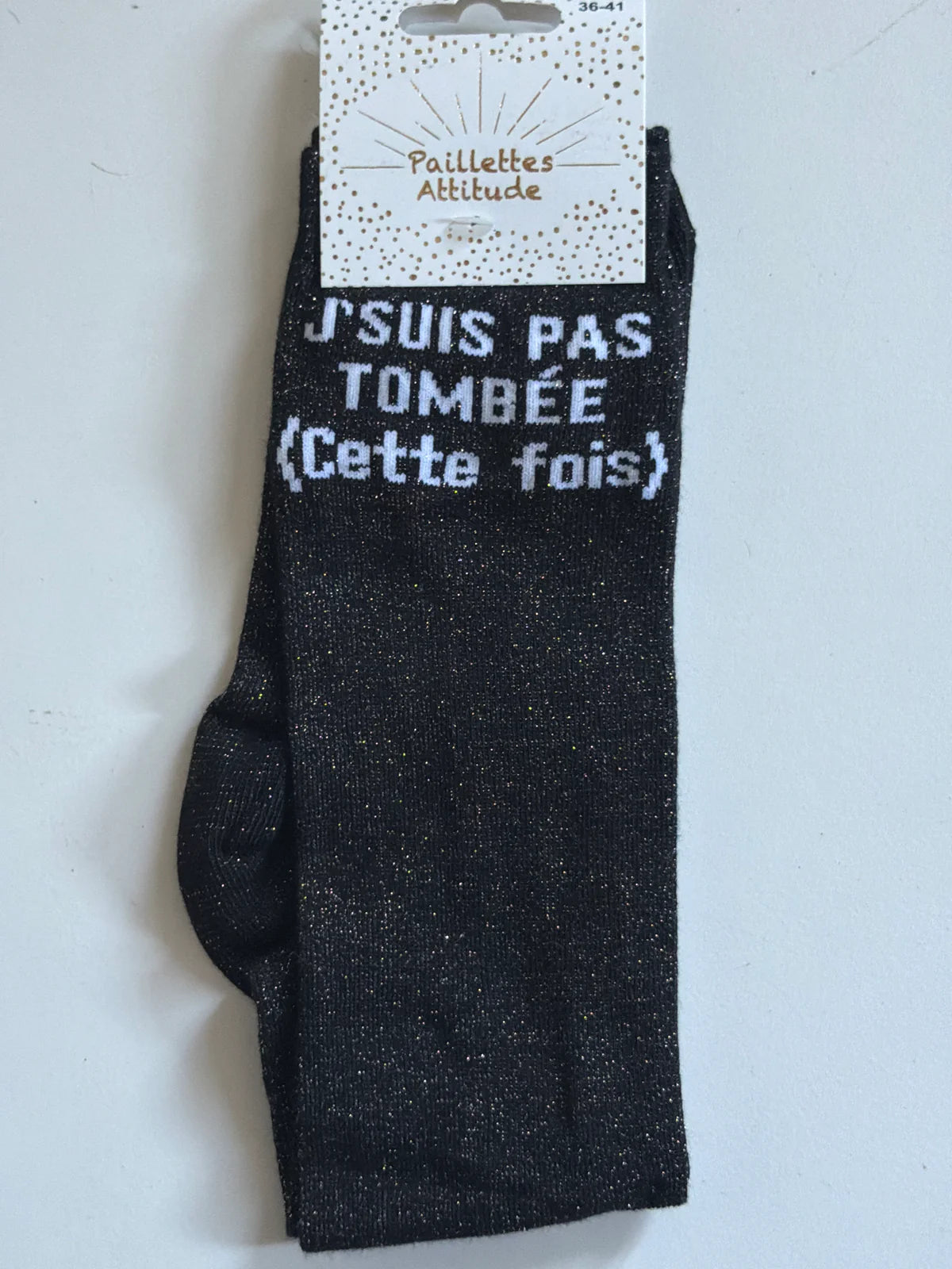 Paillettes Attitude - J’suis pas tombé (cette fois)