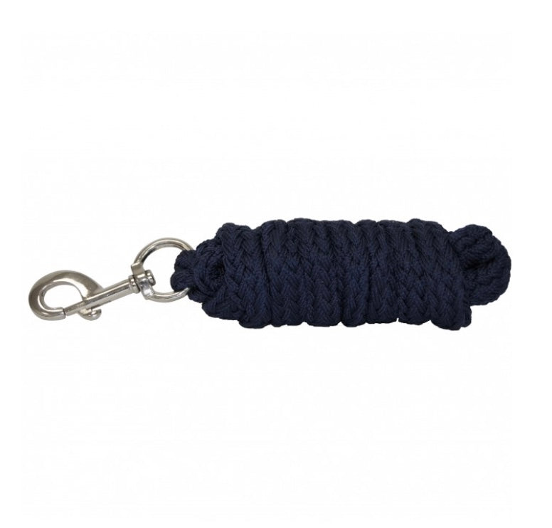 Longe tressée unie boucle blanche Canter B.M