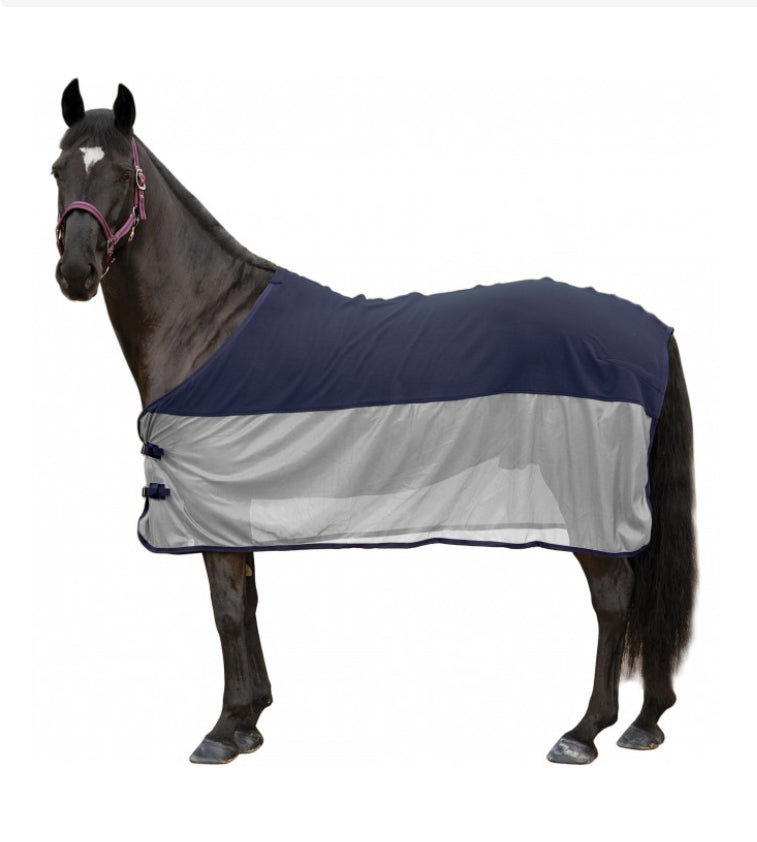 Canter- Chemise séchante sweat/filet marine/argent B.M
