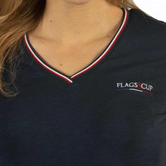 Flags&cup T-shirt FRANCE