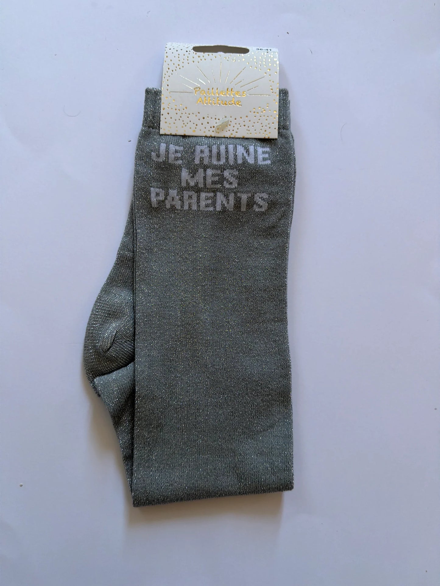 Paillettes Attitude - Je ruine mes mes parents