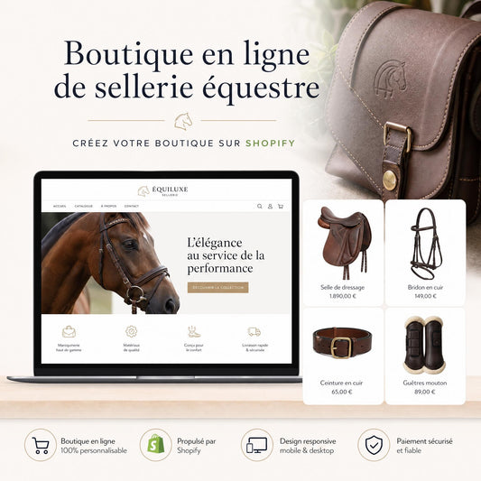Pourquoi votre sellerie a besoin d'une boutique shopify (et d'un blog)