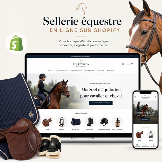 Pourquoi votre sellerie a tout à gagner à ouvrir une boutique shopify