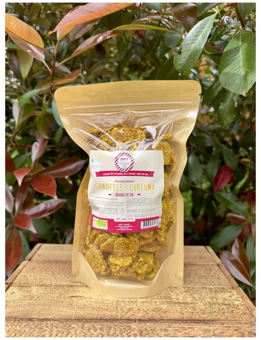 Crackers Cheval Carottes Curcuma B.M