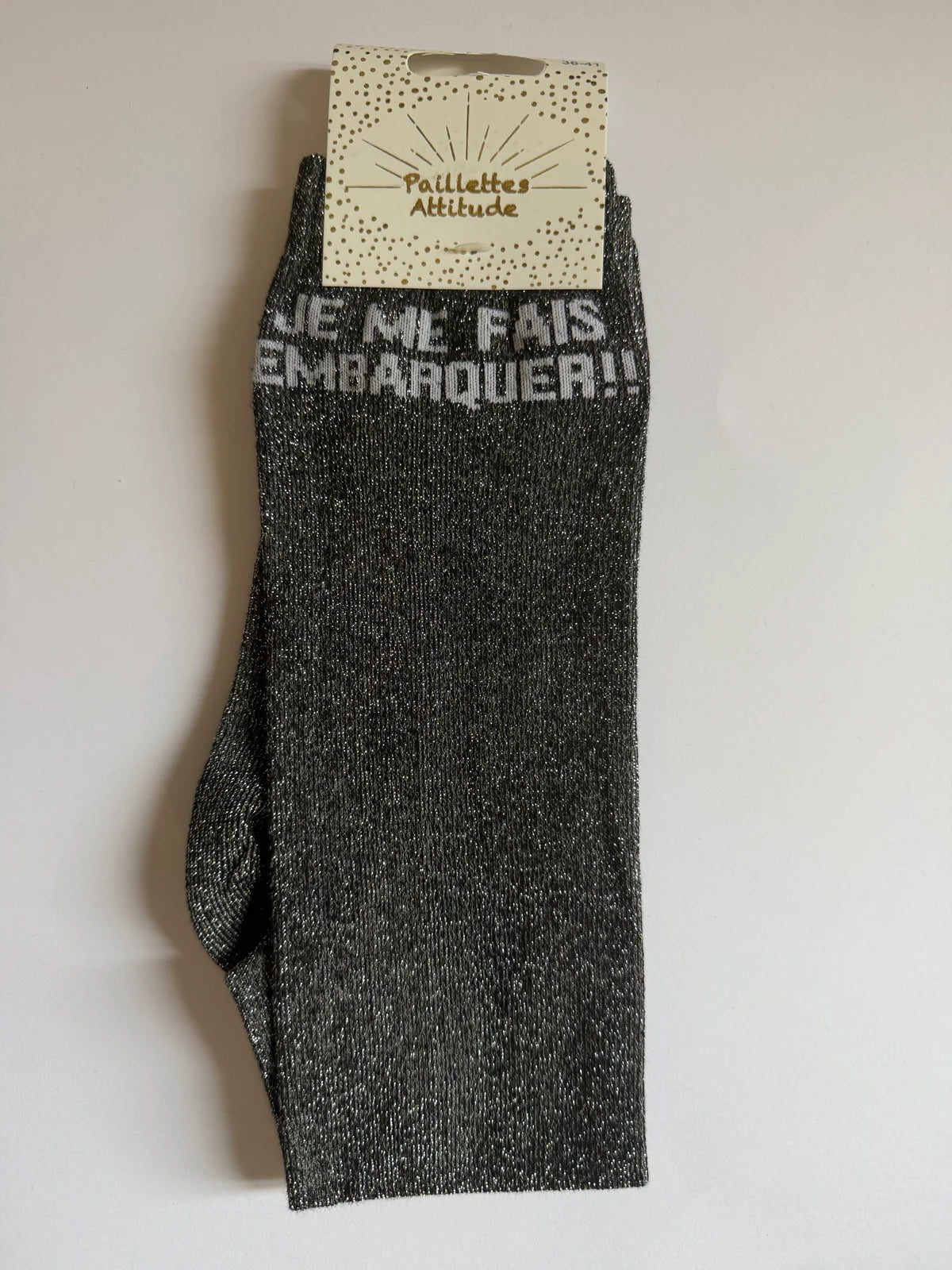 Paillettes Attitude- Je me fais embarquer