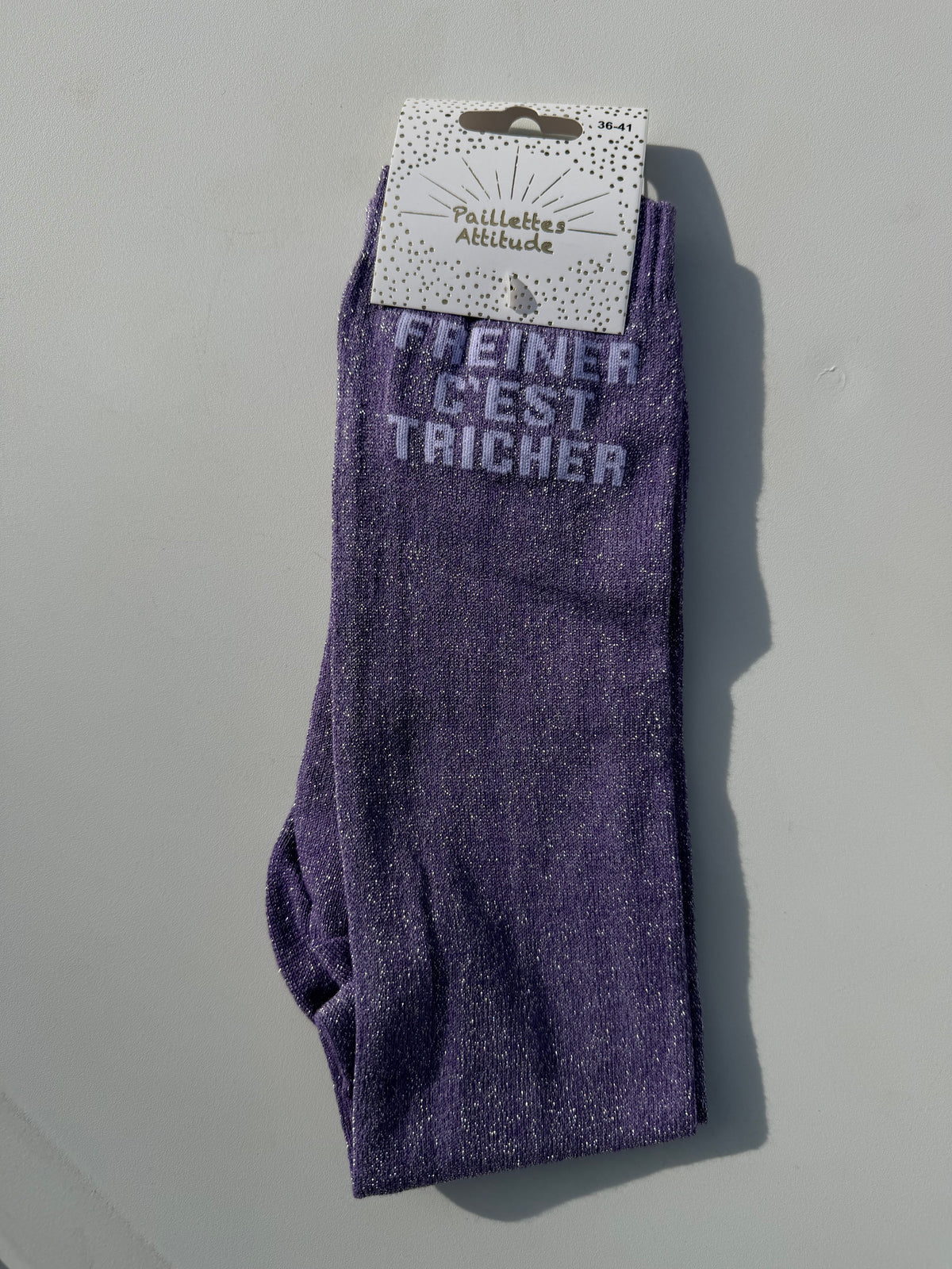 Paillettes Attitude- Freiner c’est tricher