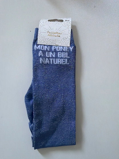 Paillettes Attitude - Mon poney a un BBL naturel