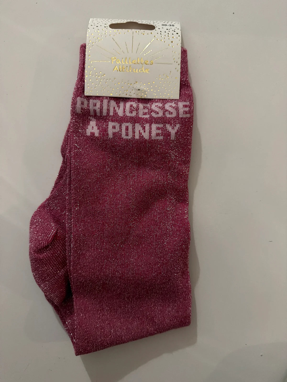 Paillettes Attitude - Princesse a poney