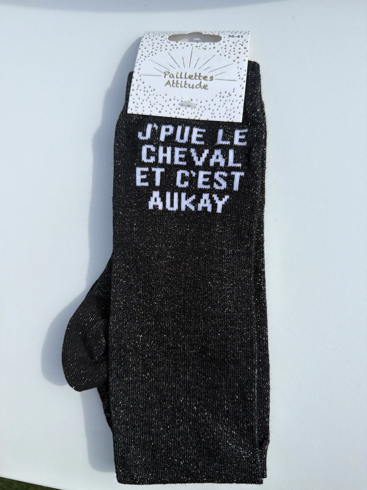 Paillettes Attitude - J’pue le cheval et c’est okay