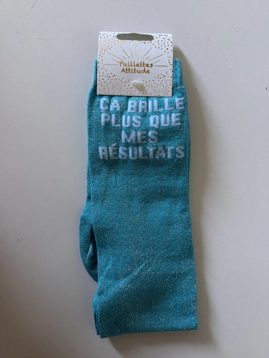 Paillettes Attitude - Ça brille plus que mes résultats