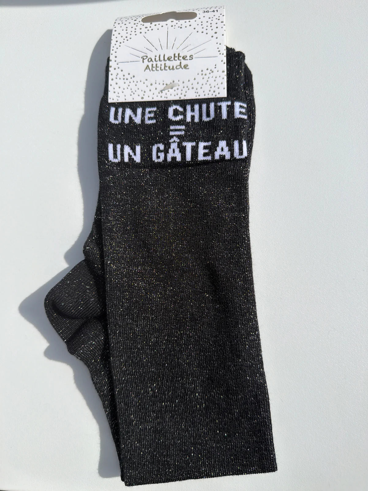 Paillettes Attitude - Une chute=Un gâteau