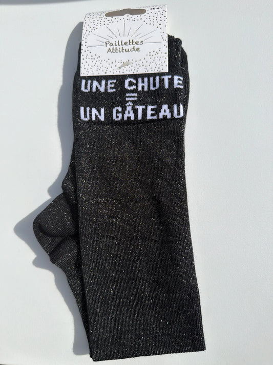 Paillettes Attitude - Une chute=Un gâteau