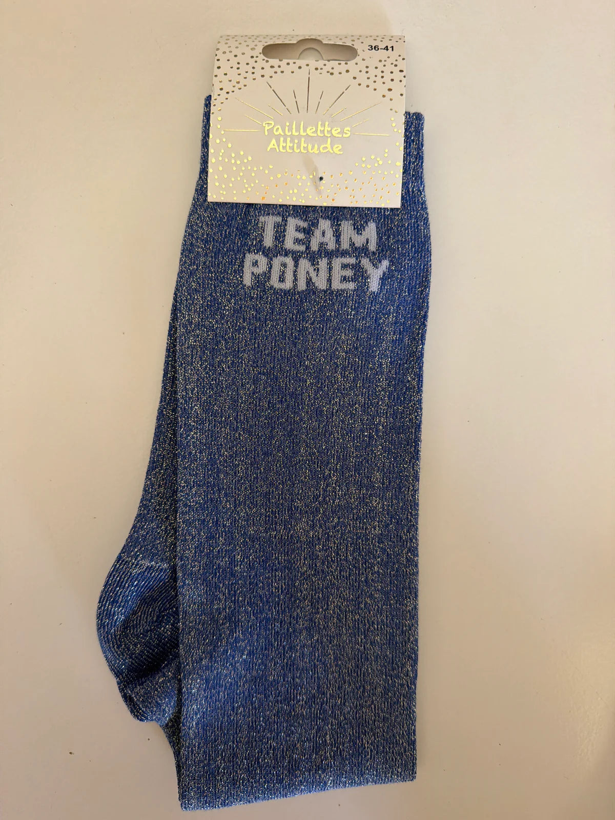 Paillettes Attitude - Team poney