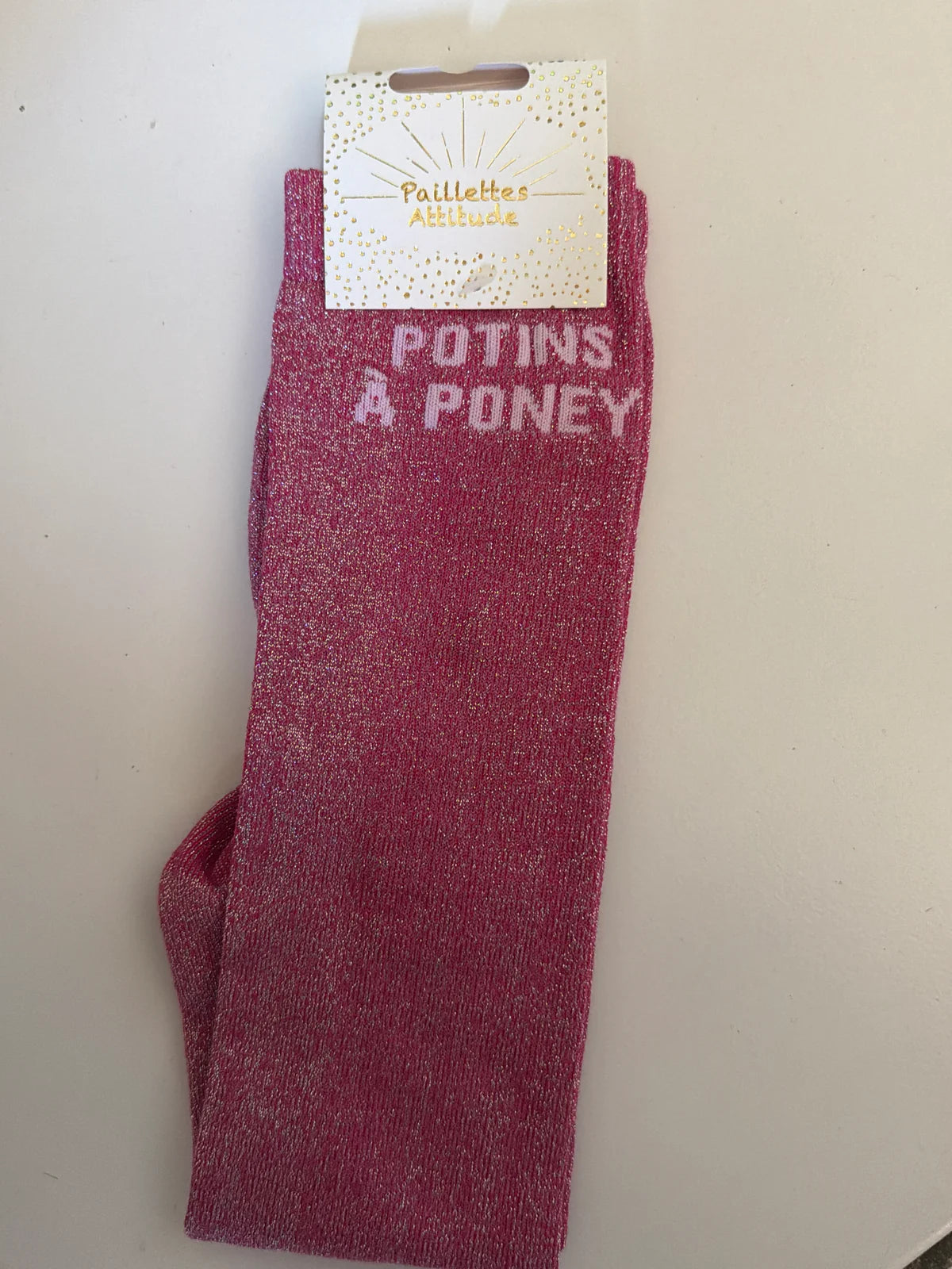 Paillettes Attitude - Potins à poney