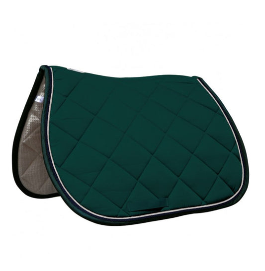 Tapis PB CSO Unis vert forêt/blanc/mari B.M