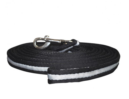 Canter- Longe de 8m noir/argent B.M