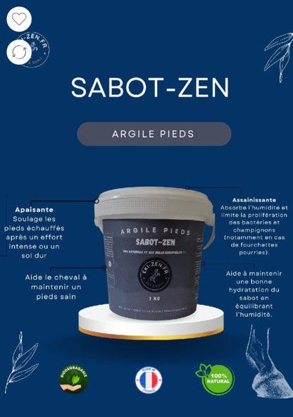 EKIZEN - Argile Sabot Zen B.M sellerie