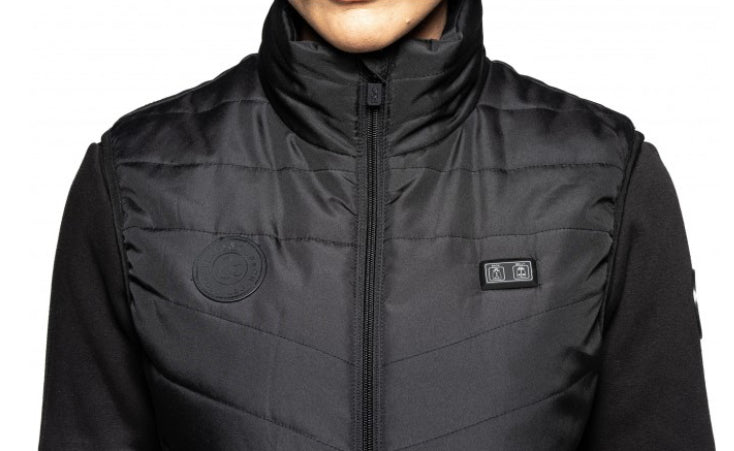 Flags&Cup- Bodywarmer chauffant unisex B.M sellerie