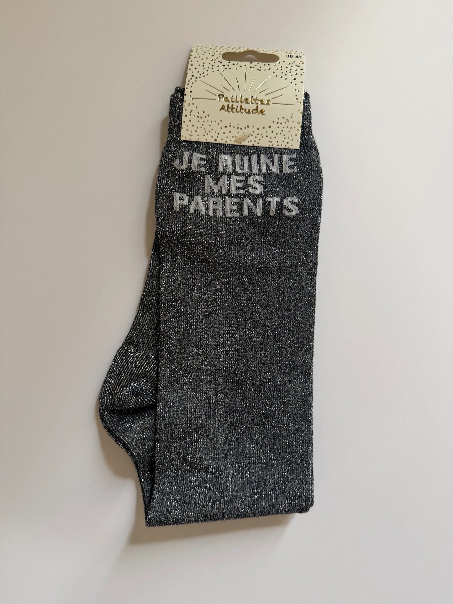Paillettes Attitude - Je ruine mes mes parents