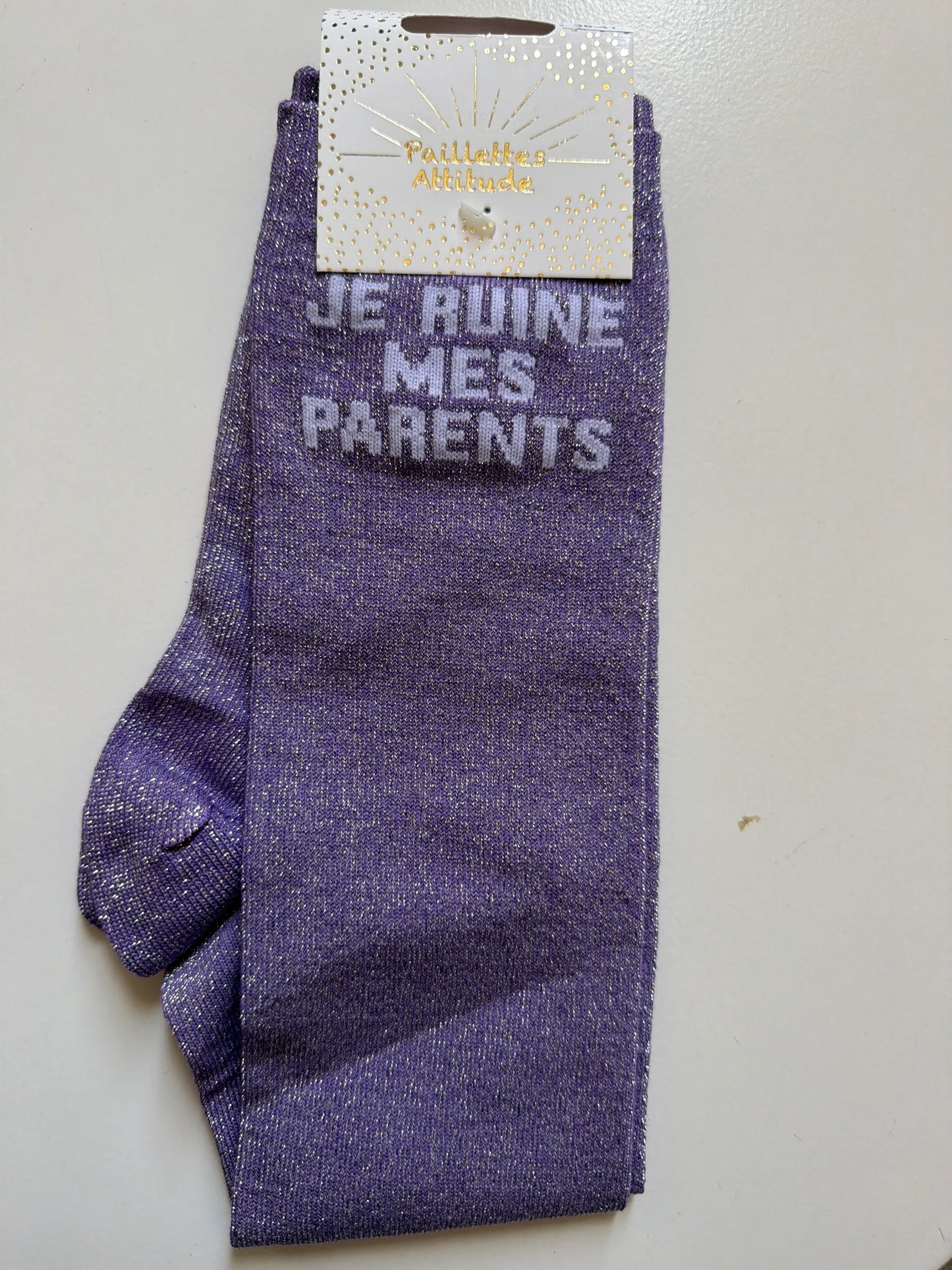 Paillettes Attitude - Je ruine mes mes parents