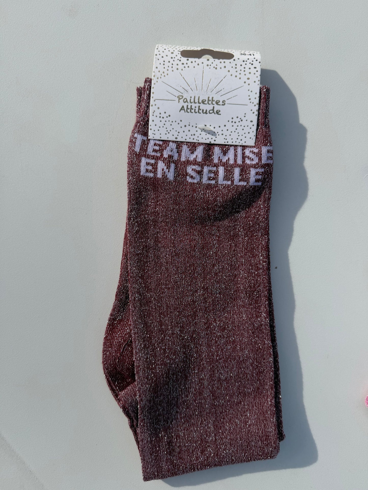 Paillettes Attitude - Team mise en selle