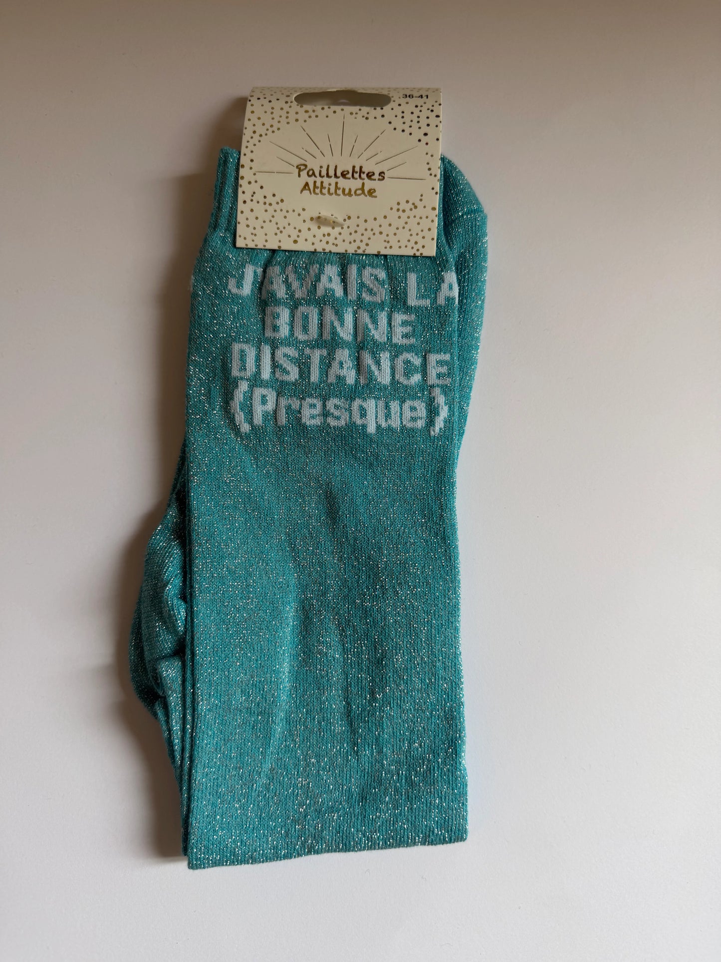 Paillettes Attitude - J’avais la bonne distance (presque)