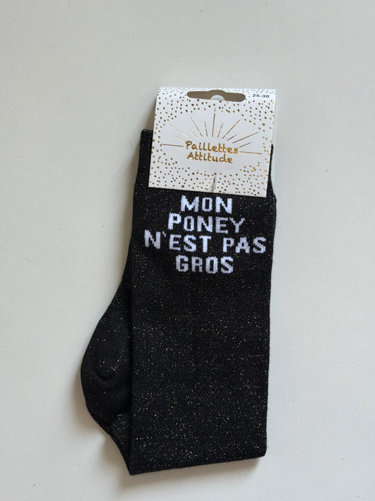 Paillettes Attitude- Mon poney n’est pas gros